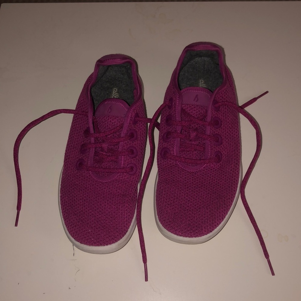 Allbirds Women Purple Tree Runner Sneaker Shoes